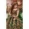 Charming Green Color Markable Velvet Designer Pakistani Style Lehenga Choli -1522130778