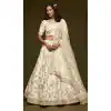 Tantalizing White Color Art Silk Designer Traditional Wear Lehenga Choli -1643131717
