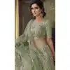 Pista Color Soft Net Designer Sangeet Wear Lehenga Choli -1749132777