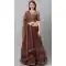 Brown Color Net Designer Heavy Festive Party Wear Lehenga Choli -1788133105