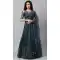 Exotic Grey Color Net Designer Heavy Mehendi Sangeet Wear Lehenga Choli -789133132