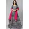 Grey Color Art Silk Embroidered Work Party Wear Lehenga Choli -1799133285
