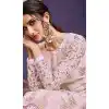 Light Pink Color Alizeh Georgette Heavy Embroidered Salwar Suit -1817133462