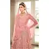 Pink Color Net Heavy Embroidered Work Wedding Lehenga Choli -1859133946