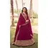 Prachi Desai Rani Pink Color Faux Georgette Anarkali Salwar Suit -1871134066