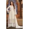Off White Color Faux Georgette Heavy Embroidery Pakistani Palazzo Suit -1873134087