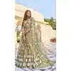 Olive Color Net Heavy Embroidered Sangeet Party Wear Lehenga Choli -1886134164