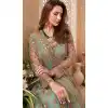 Sea Green Color Net Designer Wedding Reception Wear Lehenga Choli -1887134168