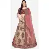 Charming Multi Color Pure Silk Designer Wedding Wear Lehenga Choli -1900134272