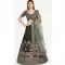 Bottel Green Color Pure Raw Silk Designer Wedding Wear Lehenga Choli -1900134274