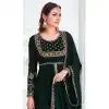 Green Color Myanmar Georgette Designer Indo Western Salwar Suit -1904134361
