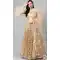 Gold Color Soft Net Designer Party Wear Women Lehenga Choli -1927134523