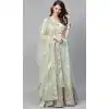 Sea Green Color Soft Net Designer Party Wear Women Lehenga Choli -1927134525