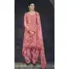 Pink Color French Creap Embroidered Punjabi Patiyala Salwar Suit -2081135879