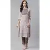 Tantalizing White Color Poly Rayon Casual Party Wear Readymade Plus Size Kurti -2105136130