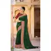 Green Color Vichitra Silk Weaving Work Casual Party Wear Saree Blouse -2123136340