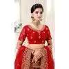 Red Color Bridal Net Designer Wear Traditional Lehenga Choli -2159136732