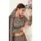 Hailstorm Grey Color Ajmeri Silk Party Wear Rajasthani Lehenga -2162136761