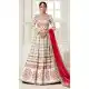 Beautiful Ivory Cream Color Ajmeri Silk Party Wear Rajasthani Lehenga -2162136762