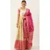 Multi Color Banarasi Silk Jecquard Weaving Work Lehenga Choli -2181136926