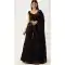Black Color Blooming Georgette Traditional Sangeet Garba Wear Lehenga Choli -2184136944