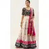 Off White Color Pure Cotton Traditional Party Wear Women Lehenga Choli -2185136949