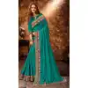 Rama Color Chanderi Silk Classic Casual Office Wear Saree -2171136816