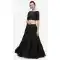Divine Black Color Cotton Designer Party Wear Lehenga Choli -2193137030