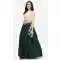 Dark Green Color Cotton Designer Party Wear Lehenga Choli -2193137033