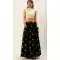 Elegance Black Color Pure Cotton Designer Party Wear Lehenga Choli -2193137035