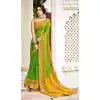 Alluring Green Color Brasso Printed Work Casual Party Wear Saree Blouse -2223137311