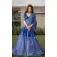 Blue Color Vaishali Silk Stunning Designer Girls Lehenga Choli -2260137564