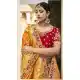 Amazing Multi Color Silk Designer Wedding Wear Lehenga Choli - 2493139593