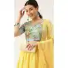 Brilliant Multi Color Poly Georgette  Designer Party Wear Lehenga Choli - 2501139740