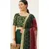 Green Color Art silk  Casual Wear Lehenga Choli - 2501139744