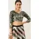 Bright Multi Color Poly Georgette  Designer Party Wear Lehenga Choli - 2501139751