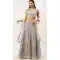 Lavender Color Net Designer Party Wear Lehenga Choli - 2504139773