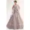 Lavender Color Heavy Butterfly Net Bridal Wedding Wear Lehenga Choli - 2617140750