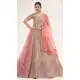 Gold Color Premium Heavy Butterfly Net Bridal Wedding Wear Lehenga Choli - 2617140754