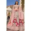 Baby Pink Color Bridal Net Designer Bridal Wedding Wear Lehenga Choli - 2621140778