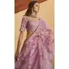 Dusty Pink Color Art Silk Designer Wedding Bridal Wear Lehenga Choli - 2722141447