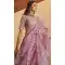 Dusty Pink Color Art Silk Designer Wedding Bridal Wear Lehenga Choli - 2722141447