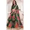 Green Color Georgette Designer Party Wear Plus Size Lehenga Choli - 2722141458