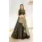 Exotic Green Color Satin Silk Designer Traditional Wear Lehenga Choli -2864142830