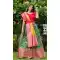 Green Color Silk Designer Wedding Mehndi Wear Lehenga Choli - 1333129155