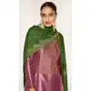 Pink Color Dream Silk Casual Pakistani Style Evening Wear Palazzo Suit- 2840142628