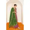 Pink Color Dream Silk Casual Pakistani Style Evening Wear Palazzo Suit- 2840142628