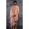 Peach Color Jacquard Silk Wedding Wear Men's Indo western - 2804142253