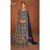 Royal Blue Color Real Georgette Designer Wedding Wear Anarkali Suit - 2824142428