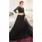 Black Color Soft Net Designer Wedding Mehendi Wear Lehenga Choli -2981143565
